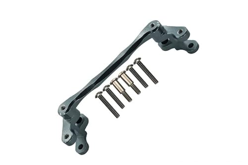 GPM for Axial Yeti XL Monster Buggy Aluminum Steering Mount - 1Pc Set Gray Silver von GPM