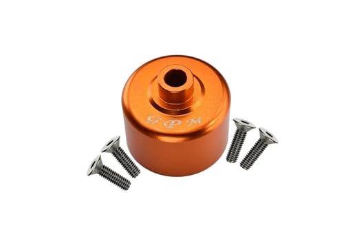 G.P.M. HPI Savage XL Flux Tuning Teile Aluminium Front Or Rear Differential Case - 1 Set Orange von GPM