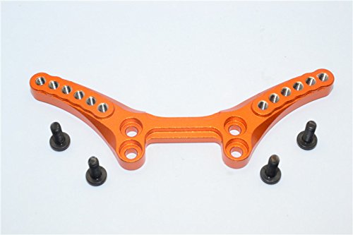 G.P.M. HPI Sport 3 Flux Tuning Teile Aluminium Front Shock Tower - 1Pc Set Orange von GPM