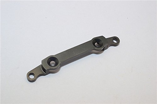 G.P.M. Kyosho Mini-Z AWD Tuning Teile Aluminium Rear Knuckle Arm Holder (Toe In +0.2mm) - 1Pc Gray Silver von GPM