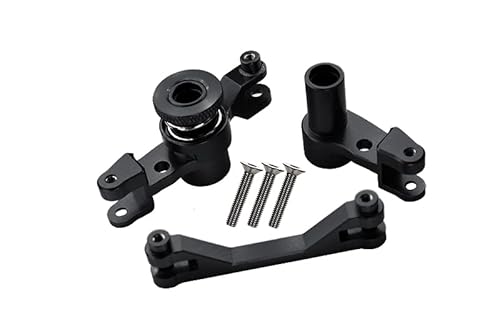 GPM for Traxxas Unlimited Desert Racer 4X4 (#85076-4) Aluminum Steering Assembly - 1 Set Black von GPM
