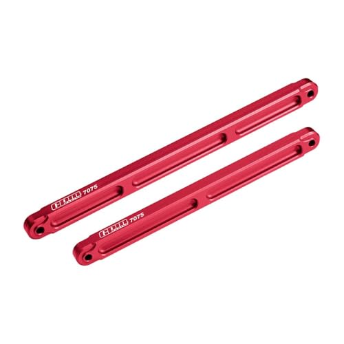 GPM Aluminium 7075 Alloy Center Brace Bar ARA320762 + ARA320763 for Arrma 1/8 KRATON 6S EXB V6 Speed Truck Upgrades - Red von GPM