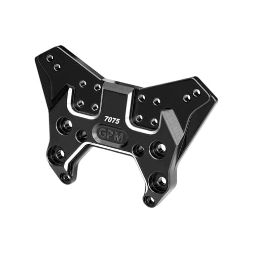 GPM Aluminium 7075 Alloy Front Shock Tower for Arrma 1:7 Mojave 6S EXB/Mojave 6S V2 Desert Truck Upgrades - Black von GPM