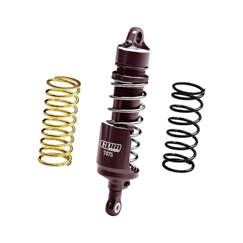 GPM Aluminium 7075 Alloy Rear Shock Absorbers for LOSI 1:4 Promoto-MX Motorcycle Dirt Bike RTR FXR LOS06000 LOS06002 / Promoto-SM FXR Supermoto Motorcycle RTR LOS2272 LOS2310 Upgrades - Titanium GPM Aluminium 7075 Alloy Rear Shock Absorbers for LOSI 1:4 Promoto-MX Motorcycle Dirt Bike RTR FXR LOS06000 LOS06002 / Promoto-SM FXR Supermoto Motorcycle RTR LOS2272 LOS2310 Upgrades - Titanium von GPM