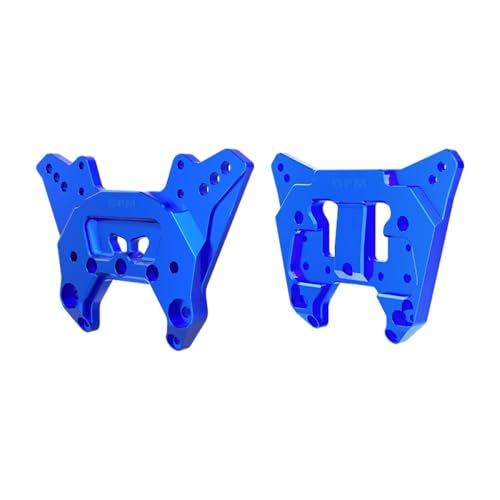 GPM Aluminium 7075-T6 Alloy Front & Rear Shock Tower for Arrma 1:8 KRATON 6S EXB/KRATON V6 / Notorious 6S V6 Upgrades - Blue von GPM