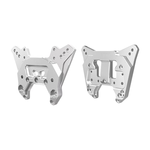 GPM Aluminium 7075-T6 Alloy Front & Rear Shock Tower for Arrma 1:8 KRATON 6S EXB/KRATON V6 / Notorious 6S V6 Upgrades - Silver von GPM