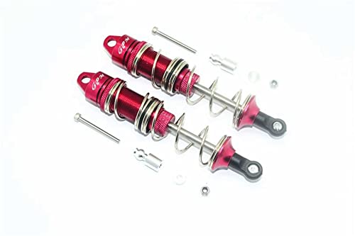 GPM Aluminium Dämpfer 115mm vorn m. Doppelfedern rot ARRMA Kraton, Typhon (h),Senton (h),Outcast,Notor,FT 6s von GPM Racing
