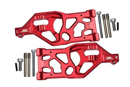 Aluminium Front Lower Arms For Arrma 1:5 KRATON 8S BLX/OUTCAST 8S BLX/KRATON EXB Roller - 2Pc Set Red Aluminium Front Lower Arms For Arrma 1:5 KRATON 8S BLX/OUTCAST 8S BLX/KRATON EXB Roller - 2Pc Set Red von GPM