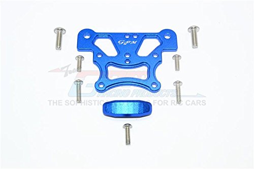 GPM Aluminium Front Top Plate for Arrma 1:8 KRATON 6S / Outcast 6S / Notorious 6S / Typhon 6S / Talion 6S / KRATON 6S V5 / Notorious 6S V5 / 1:10 SENTON 6S Upgrades - 1 Set Blue GPM Aluminium Front Top Plate for Arrma 1:8 KRATON 6S / Outcast 6S / Notorious 6S / Typhon 6S / Talion 6S / KRATON 6S V5 / Notorious 6S V5 / 1:10 SENTON 6S Upgrades - 1 Set Blue von GPM