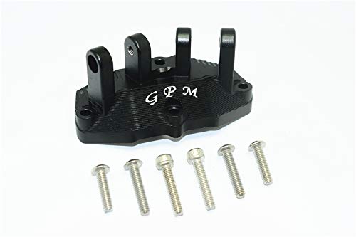 Aluminium Mount For Upper Gearbox Rear Upper Suspension Links LOSI 1:6 Super Baja Rey 4X4 / Super Baja Rey 2.0 / Super Rock Rey V2 / Super Baja Rey BND Upgrades - Black von GPM