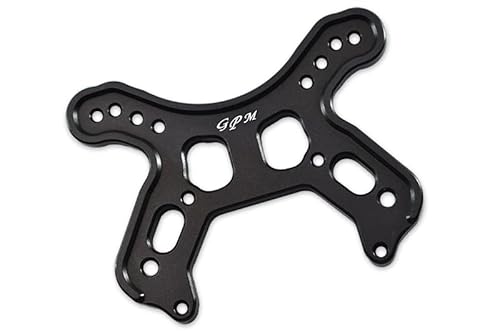 GPM Arrma 1/8 Typhon 6S BLX Tuning Teile Aluminium Front Shock Tower - 1Pc Set Black von GPM