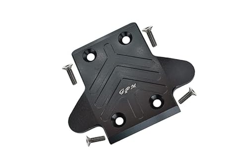 Arrma SENTON/OUTCAST/NOTORIOUS 6S BLX Tuning Teile Aluminium Front Chassis Protection Plate - 1Pc Set Black von GPM