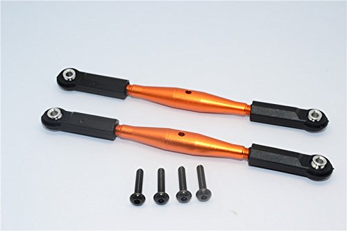 GPM Axial Yeti XL Monster Buggy Tuning Teile Aluminium Steering Rod with Plastic Ends - 1Pr Set Orange GPM Axial Yeti XL Monster Buggy Tuning Teile Aluminium Steering Rod with Plastic Ends - 1Pr Set Orange von GPM