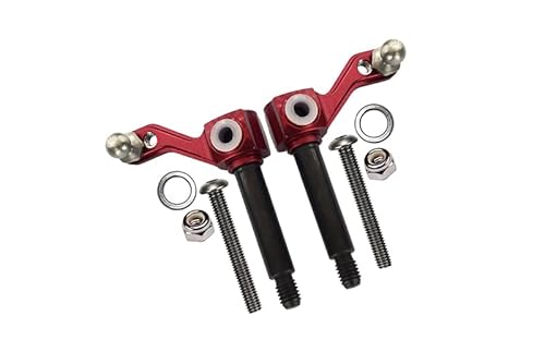 GPM For Tamiya Lunch Box Tuning Teile Aluminium Front Knuckle Arm - 1Pr Set Red GPM For Tamiya Lunch Box Tuning Teile Aluminium Front Knuckle Arm - 1Pr Set Red von GPM