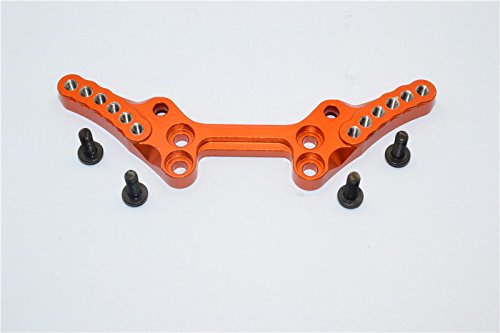 GPM HPI Sport 3 Flux Tuning Teile Aluminium Rear Shock Tower - 1Pc Set Orange von GPM