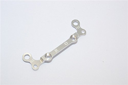 GPM Kyosho Mini-Z AWD Tuning Teile Aluminium Rear Knuckle Arm Holder Design (0mm, Thick 0.6mm) - 1Pc Silver von GPM