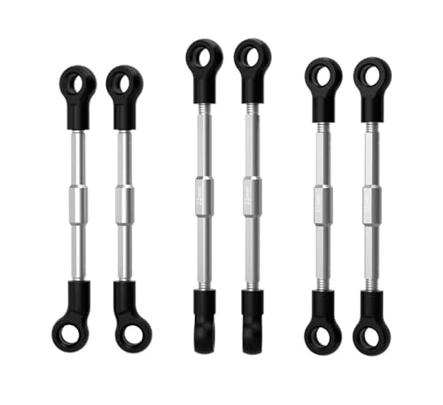 GPM Nylon+Stainless Steel Adjustable Tie Rods for LOSI 1/24 Micro-B 2WD Buggy RTR-LOS00007 Upgrade Parts von GPM