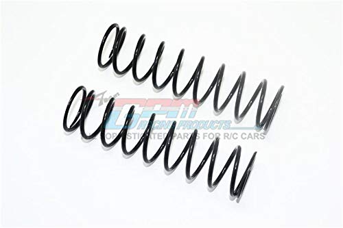 GPM Spare Springs 2.5mm (Coil Length) for Rear Shocks (170mm) for LOSI 1:6 4WD Super Baja Rey LOS05013 / Super Baja Rey 2.0 LOS05021 Upgrades - Black von GPM