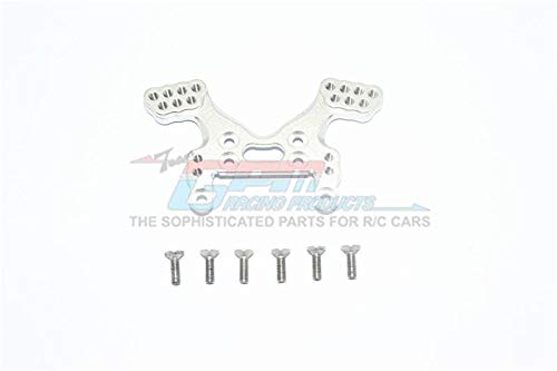 GPM X-Rider 1/8 Flamingo RC Tricycle Tuning Teile Aluminium Adjustable Rear Shock Tower - 1Pc Set Silver von GPM