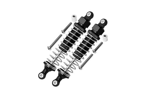 GPM for Tamiya DT-03 Tuning Teile Aluminium Rear Adjustable Plastic Ball Top 90mm Damper - 1Pr Set Black GPM for Tamiya DT-03 Tuning Teile Aluminium Rear Adjustable Plastic Ball Top 90mm Damper - 1Pr Set Black von GPM