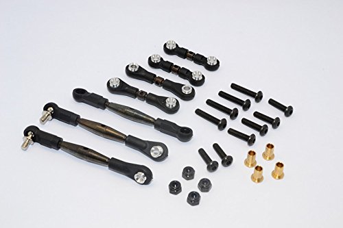 GPM for Tamiya GF01 & TL01 Tuning Teile Spring Steel Anti-Thread Turnbuckle - 7Pcs Set GPM for Tamiya GF01 & TL01 Tuning Teile Spring Steel Anti-Thread Turnbuckle - 7Pcs Set von GPM