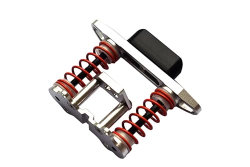 GPM for Tamiya GF01 & Wild Willy 2 Tuning Teile Alumimium Front Bumper Absorber - 1 Set Silver von GPM