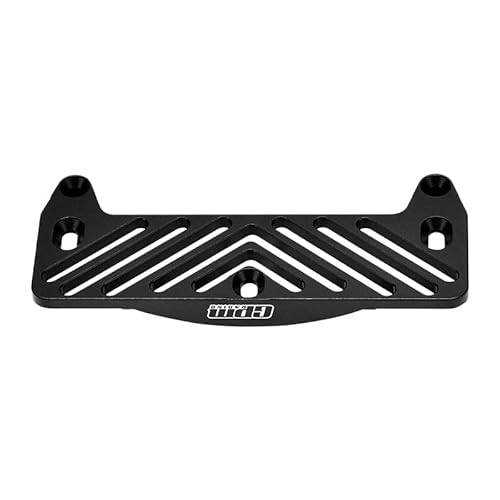 GPM for Tamiya Lunch Box Tuning Teile Aluminium Front Bumper Mount - 1Pc Set Black von GPM