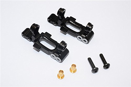 GPM for Tamiya MF01X Tuning Teile Aluminium Front C-Hub - 1Pr Set Black von GPM