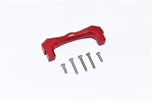 GPM for Tamiya Mercedes-Benz G500 CC-02 (#58675) Tuning Teile Aluminium Front Bumper Mount - 1Pc Set Red von GPM