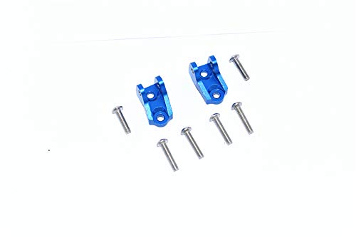 GPM for Tamiya Mercedes-Benz G500 CC-02 (#58675) Tuning Teile Aluminium Front Or Rear Lower Axle Mount Set for Suspension Links - 2Pc Set Blue von GPM