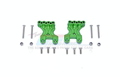 GPM for Tamiya Mercedes-Benz G500 CC-02 (#58675) Tuning Teile Aluminium Front Shock Mount - 2Pc Set Green von GPM