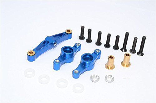 GPM for Tamiya TT-02 Tuning Teile Aluminium Steering Assembly - 1 Set Blue GPM for Tamiya TT-02 Tuning Teile Aluminium Steering Assembly - 1 Set Blue von GPM