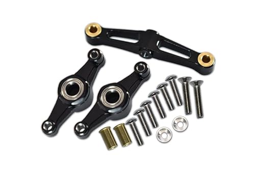 GPM for Tamiya TT-02 Tuning Teile Aluminium Steering Assembly with Bearing - 1 Set Black GPM for Tamiya TT-02 Tuning Teile Aluminium Steering Assembly with Bearing - 1 Set Black von GPM