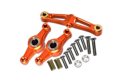GPM for Tamiya TT-02 Tuning Teile Aluminium Steering Assembly with Bearing - 1 Set Orange GPM for Tamiya TT-02 Tuning Teile Aluminium Steering Assembly with Bearing - 1 Set Orange von GPM