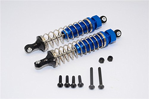 GPM for Tamiya TT02B Tuning Teile Aluminium Rear Adjustable Spring Damper (95mm) - 1Pr Set Blue von GPM