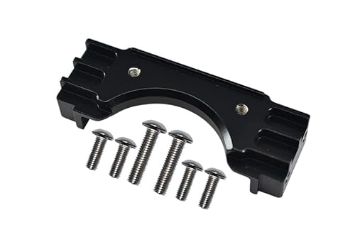 GPM for Tamiya Truck Scania R620 Highline Tuning Teile Aluminium Front Chassis Stabilizing Mount - 1Pc Set Black von GPM