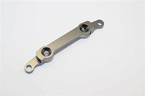 Kyosho Mini-Z AWD Tuning Teile Aluminium Rear Knuckle Arm Holder (Toe In +0.1mm) - 1Pc Gray Silver von GPM