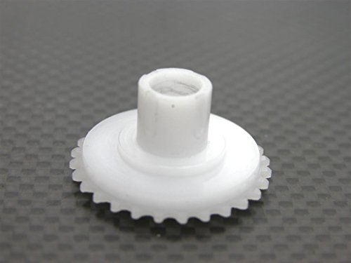 Kyosho Motorcycle NSR500 Tuning Teile Delrin Rear Gear - 1Pc White von GPM