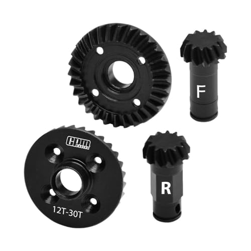 Medium Carbon Steel 30/12T Front and Rear Differential Gear Set for Arrma 1:18 Granite GROM / 1:16 Mojave GROM / 1:14 Typhon GROM Upgrade Parts Medium Carbon Steel 30/12T Front and Rear Differential Gear Set for Arrma 1:18 Granite GROM / 1:16 Mojave GROM / 1:14 Typhon GROM Upgrade Parts von GPM
