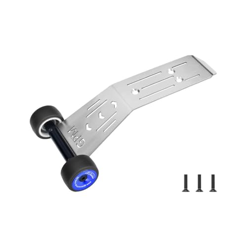 Stainless Steel Bearing Wheelie Bar for Traxxas 1:16 Mini Maxx/Mini XRT 3S Monster Truck Upgrades - Blue Stainless Steel Bearing Wheelie Bar for Traxxas 1:16 Mini Maxx/Mini XRT 3S Monster Truck Upgrades - Blue von GPM