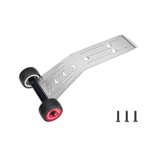 Stainless Steel Bearing Wheelie Bar for Traxxas 1:16 Mini Maxx/Mini XRT 3S Monster Truck Upgrades - Red Stainless Steel Bearing Wheelie Bar for Traxxas 1:16 Mini Maxx/Mini XRT 3S Monster Truck Upgrades - Red von GPM