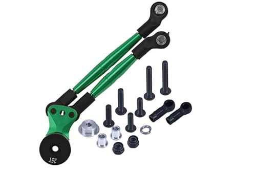 GPM for Tamiya Lunch Box Tuning Teile Aluminium Hi-Torque Servo Saver 25T with Aluminium Tie Rod - 1 Set Green GPM for Tamiya Lunch Box Tuning Teile Aluminium Hi-Torque Servo Saver 25T with Aluminium Tie Rod - 1 Set Green von GPM