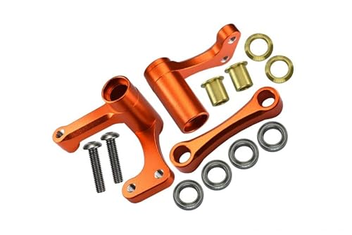 GPM for Traxxas Rustler VXL/Bandit Aluminum Steering Assembly with Bearings - 1 Set Orange GPM for Traxxas Rustler VXL/Bandit Aluminum Steering Assembly with Bearings - 1 Set Orange von GPM