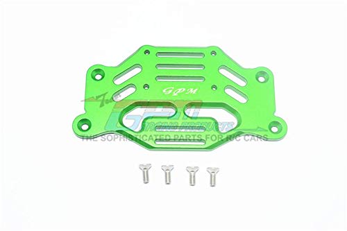 GPM for Traxxas TRX-4 Bronco/Blazer/Mercedes-Benz G500 Aluminum Front Fender Stabilizing Plate - 1Pc Set Green von GPM