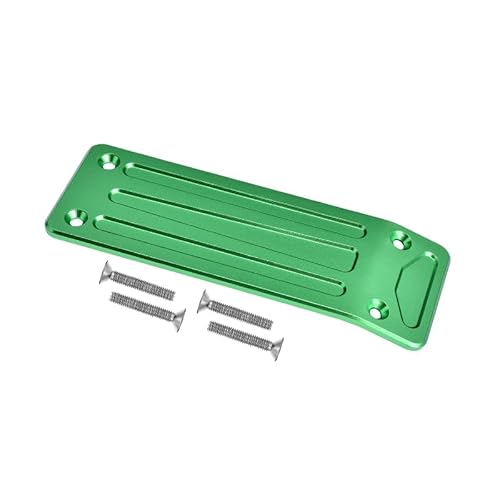 GPM for Traxxas X Maxx 4X4 Aluminum Rear Skid Plate - 1Pc Set Green von GPM