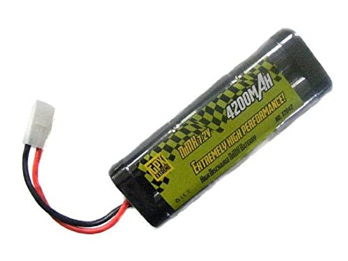 GPX extreme - GPX 4200 mAh 7,2 V Nimh Batterien, Mehrfarbig (GPX/72042) von GPX Extreme