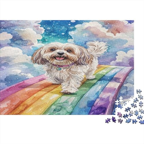 Shih Tzu. Puzzle 1000 Teile Puzzles Für Erwachsene Lernspiel Herausforderungsspielzeug 1000-teilige Puzzlespiel Für Erwachsene Kinder Puzzel 1000pcs (75x50cm) von GQLIDDAOE