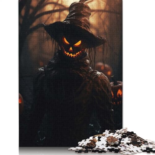 1000 Teile „The Forsaken Scarecrow“-Puzzle für Erwachsene, Papierpuzzle, Lernspiel für Erwachsene Teenager, 1000 Teile (38 x 26 cm) von GQmoney