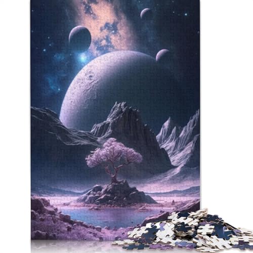 1000-teiliges Celestial Grove-Puzzle für Erwachsene, Puzzle für Erwachsene und Jugendliche, Lernspiel, 1000 Teile (75 x 50 cm) von GQmoney