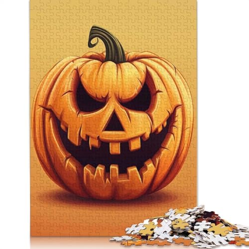 1000-teiliges Halloween VI 09-Puzzle für Erwachsene, Papierpuzzle, Puzzle für Erwachsene, 1000 Teile (75 x 50 cm) von GQmoney